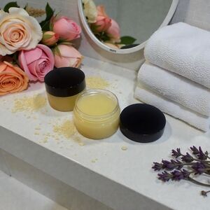 Luxury Botanical Balm Moisturizer  Rose & Lavender Beeswax Balm All Natural